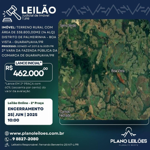 terreno-14-alq-tribunal-de-justica-do-parana-lote-area-rural-guarapuava-boa-vista-guarapuava-pr-cep-85000-001